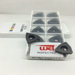 WCMT beszúrási acél, rozsdamentes acél, öntöttvas, alumínium ötvözet, sárgaréz